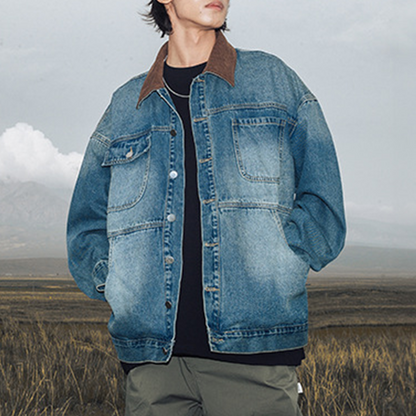 Men's Denim Fall Jacket