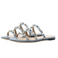 Women's Daily Ballets Summer Flats Rivets Sandals