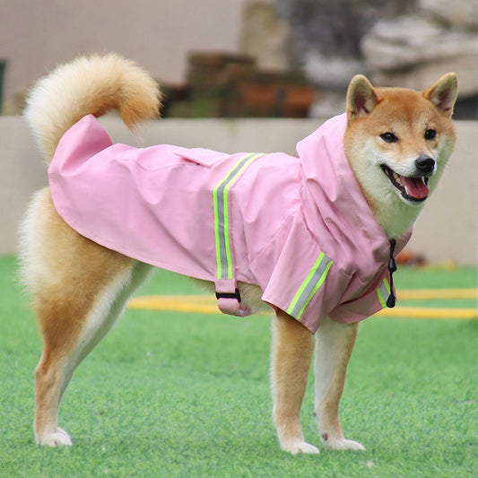 Pet Dog Outdoor Walking Raincoat