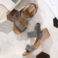 Women's Wedge Elastic Sandals