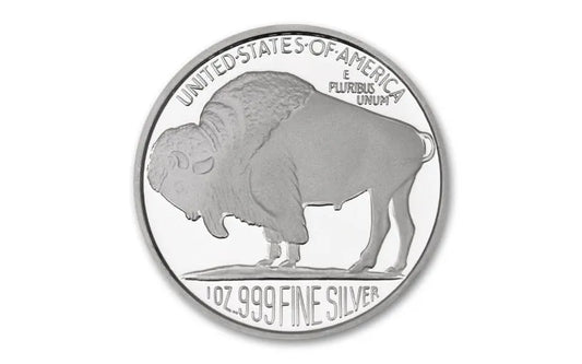 1-oz Silver Round Buffalo Nickel Coin