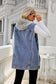 Women's Vintage Denim Vest Jacket