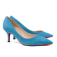 60mm Kitten Heels Red Bottom Pumps Summer Daily Suede