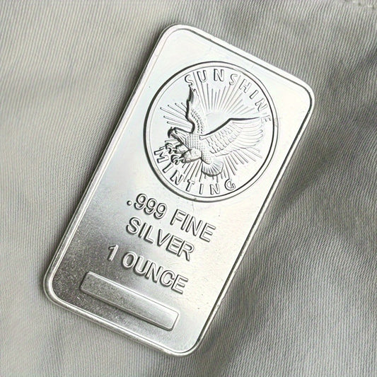 1 oz Sunshine Minting Silver Bar Mint Mark