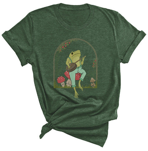 Women‘s Frog Shirt Cute Frog T-Shirt