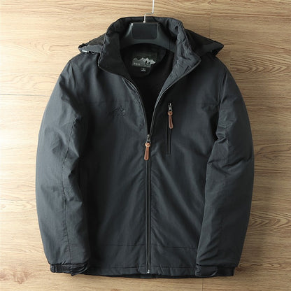 Men's Outdoor Sports Warm Hooded Jacket