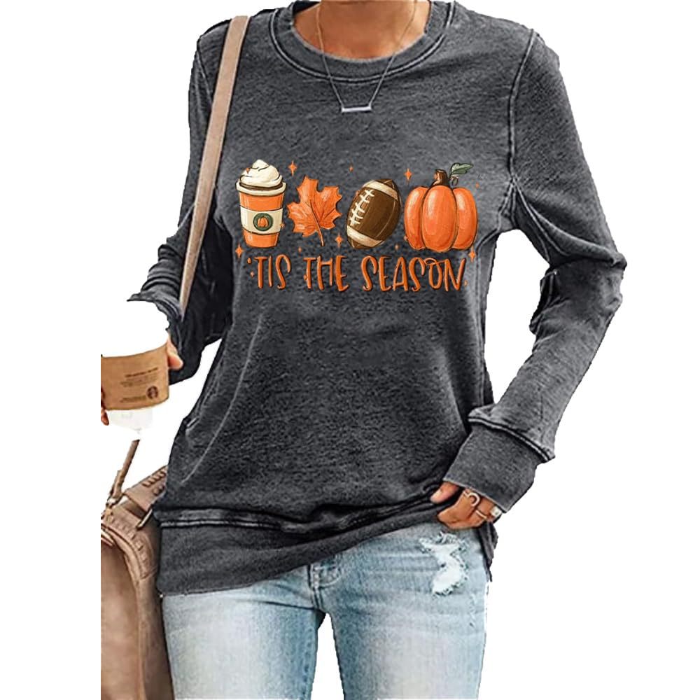 Women's Halloween Pumpkin Print Women's Long Sleeve T-Shirt