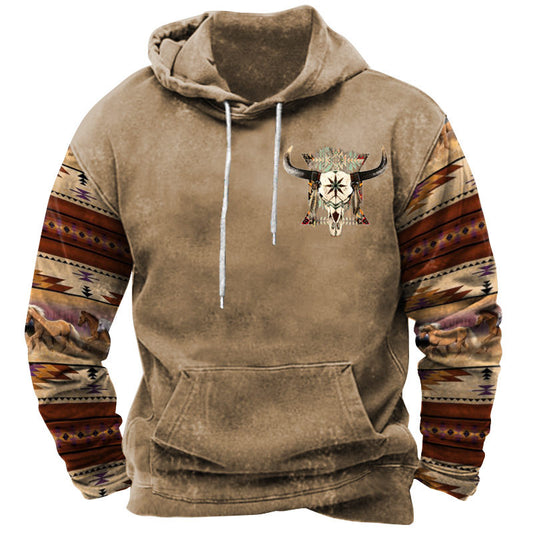 Men's Vintage Yellowstone Long Sleeve Sweatshirt