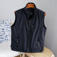 Men's Outdoor Stand Collar Multi Pocket Vest