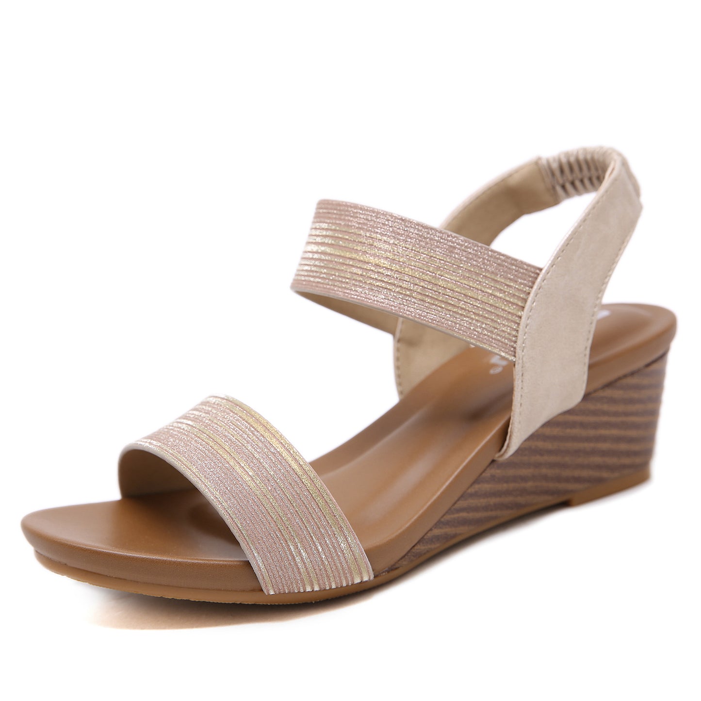 Women's Wedge Elastic Sandals