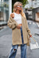 Women's Loose Knit Pocket Jacket