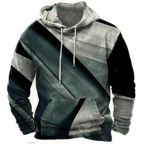 Men's Vintage Long Sleeve Hoodie