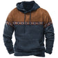 Men's Vintage Long Sleeve Hoodie