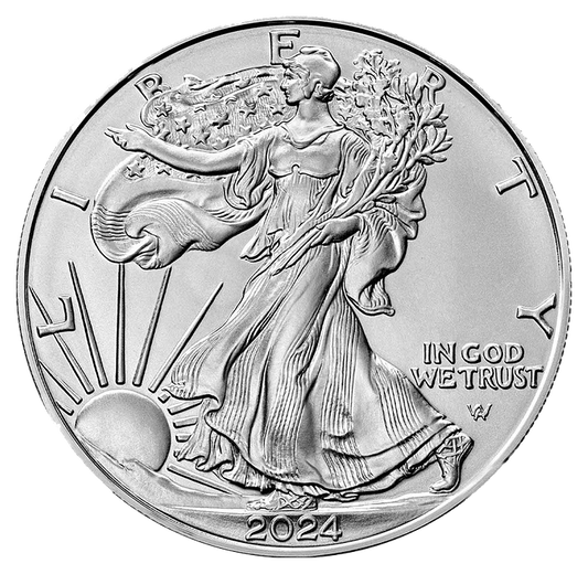 2024 W $1 American Silver Eagle Coin