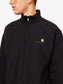 Men's WIP Half Zipper Fleece-lined Embroidery Sweatshirt