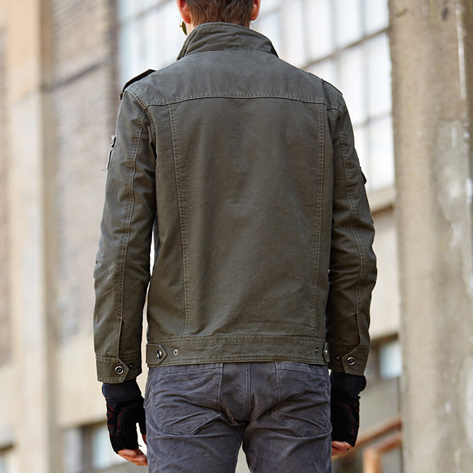 Men's Bomber Outdoor Pocket Jacket