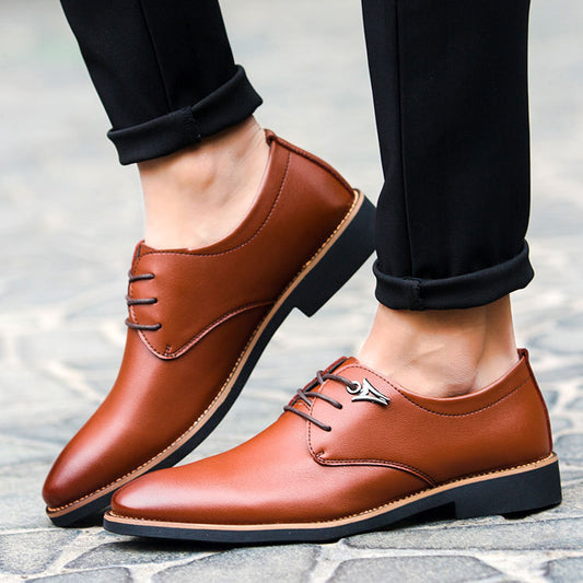 Outdoor Casual Comfortable Leather Shoes For Men