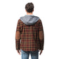 Men's Coat Jacket Casual Thicken Long Sleeve Plaid Shirt Jacket