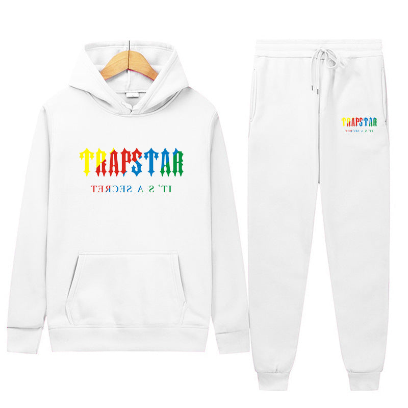 Trapstar Unisex Sport Hoodies Sweater 2-piece Set