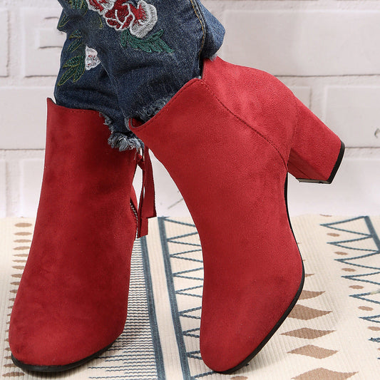 Women's High Heel Booties