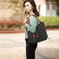 Canvas Backpack-Shoulder Bag with Extra Large Capacity