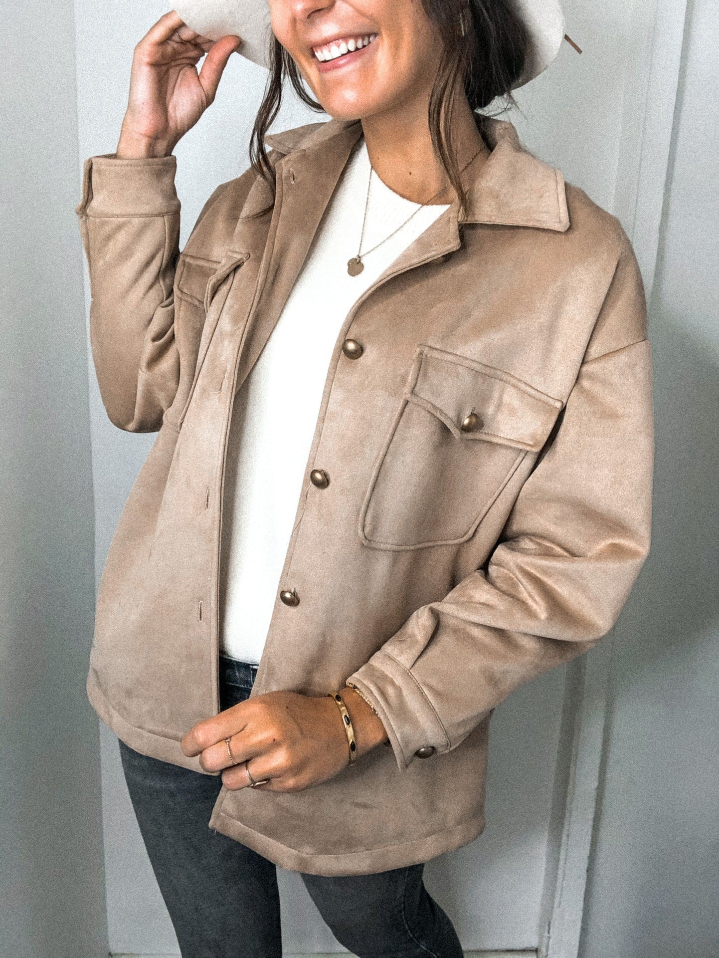 Women's Deerskin Fleece Jacket