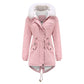 Women's Cotton Coat Fur Collar Loose Winter Jacket