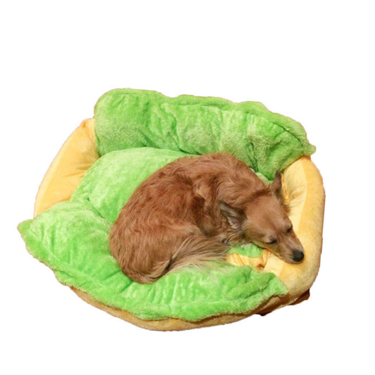 Removable And washable Fashion "Hot Dog" Pet Bed