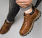 Men's Leather Hiking Shoes Non-slip Sneakers