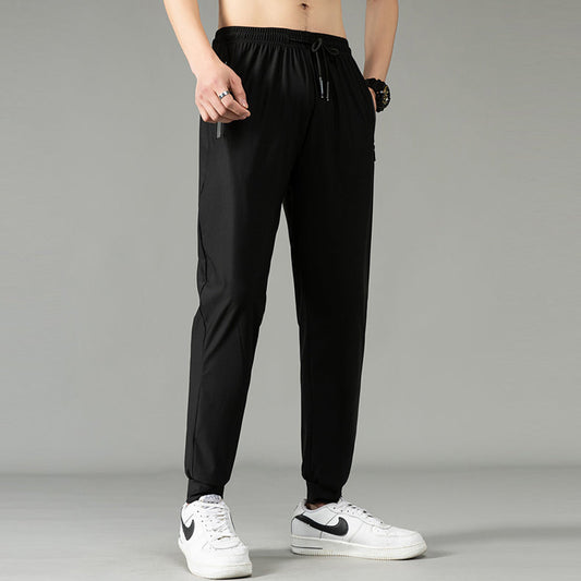 Men's Summer Quick Dry Ice Silk Sports Pants