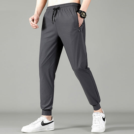 Men's Summer Quick Dry Ice Silk Sports Pants