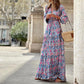 Women's Floral Spring Maxi Dress