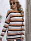 Women's T-Shirt Striped Long Sleeve Casual Tee