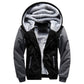 Mens Cotton-Padded Jacket Thick Warm Coat Sweatshirt