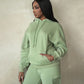 Sweatshirt And Track Pants Set For Women