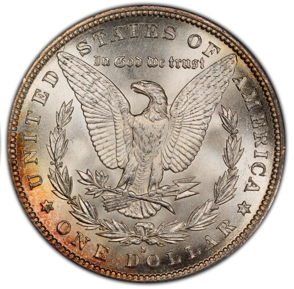 1889-S Morgan Silver Dollar