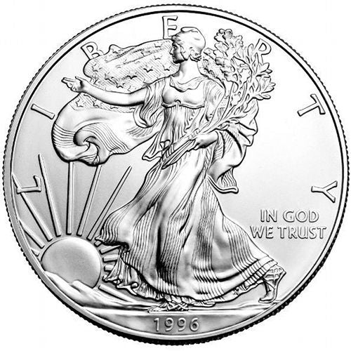 1996 Walking Liberty Silver Eagle Coin