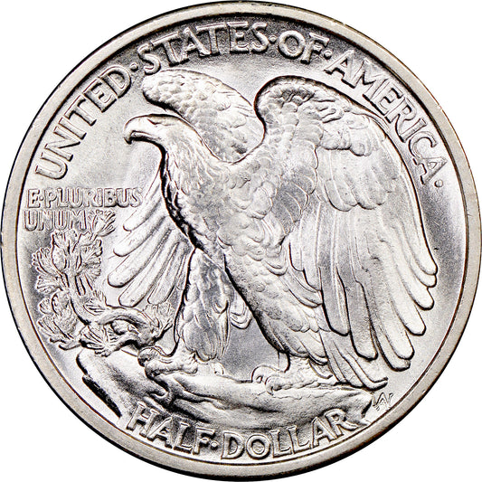 1918 Walking Liberty Half Dollar Coin