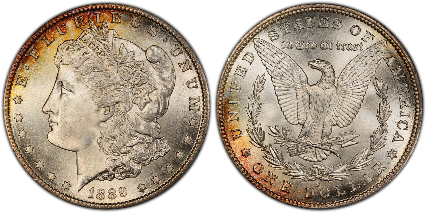 1889-S Morgan Silver Dollar