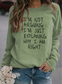 I'm Not Arguing Slogan Sweater Women's Sweatshirt Hoodie