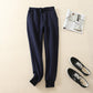 Women Trousers Warm Velvet Cashmere Harem Pants Sweatpants Fleece Pants