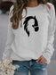 Women's Equestrian Printed Sweatshirt