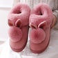 Women's Cute Bunny Slippers Winter Warm Bunny Slipper