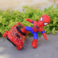 Spiderman Electric Car Toy Music LED Light Toy