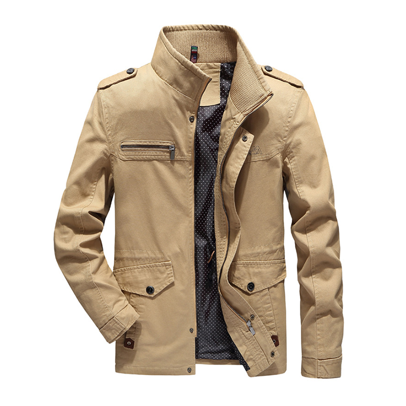 Men's Outdoor Casual Stand Collar Jacket