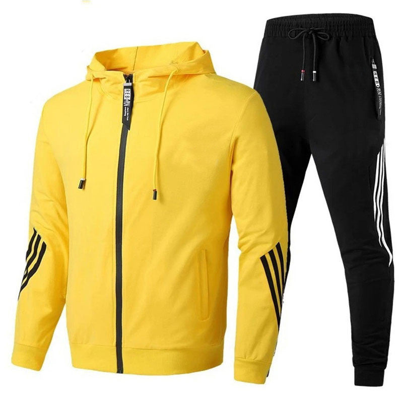 Men's Hoodie Tracksuit Suit Jacket