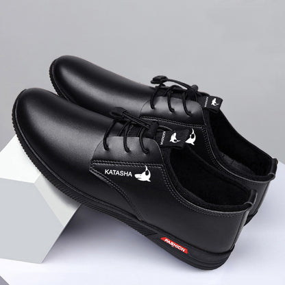 Business Breathable Men's Leather Shoes