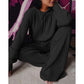 Women's Long Sleeve Loose Hooded Casual Suit