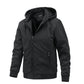 Men's Casual Sports Thin Jacket Detachable Hooded Jacket