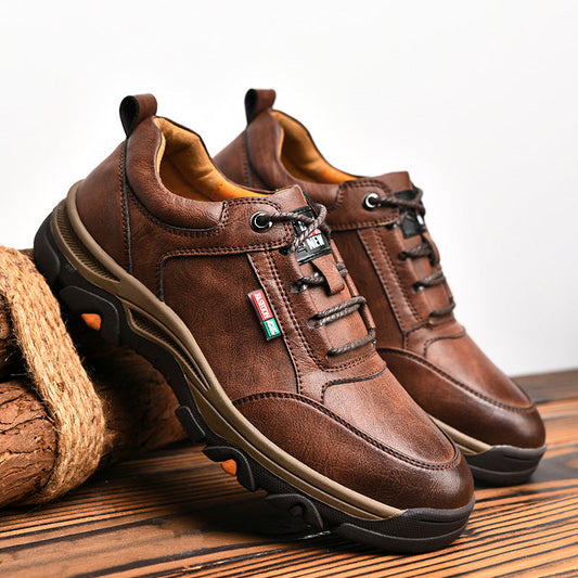 Men's Leather Sneakers Casual Shoes